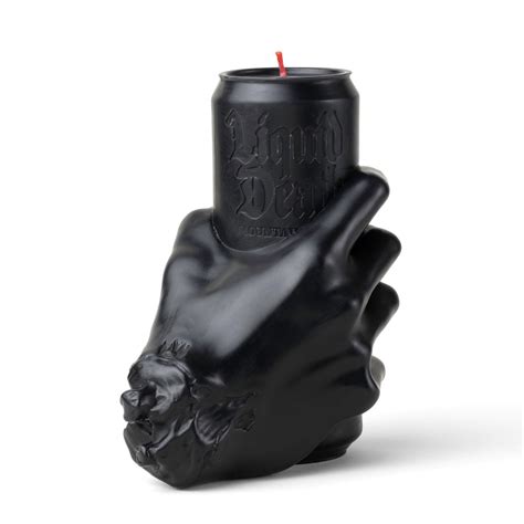 Martha Stewart And Liquid Death Launch Spooky Candle For Halloween