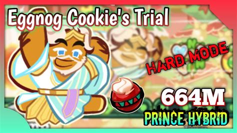 COOKIE RUN OvenBreak Eggnog Cookies Trial Hard Mode YouTube