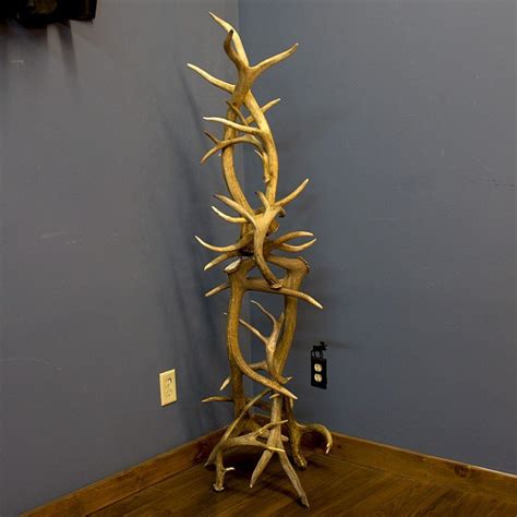 Want to build something from your antler sheds? Authentic Antler Coat Stand and Hat Rack