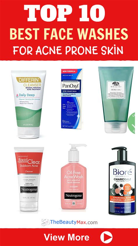 These Are Top 10 Best Face Washes For Acne According Dermatologists