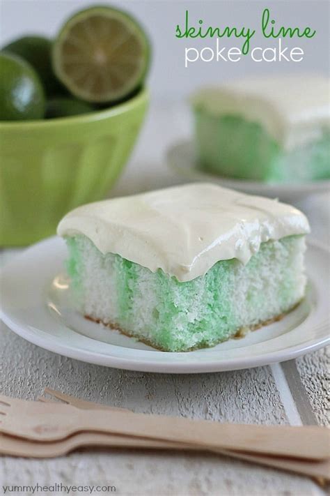 Below we've rounded up 10 of our favorite poke cake recipes to show just how creative you can get with them. Skinny Lime Poke Cake - Yummy Healthy Easy