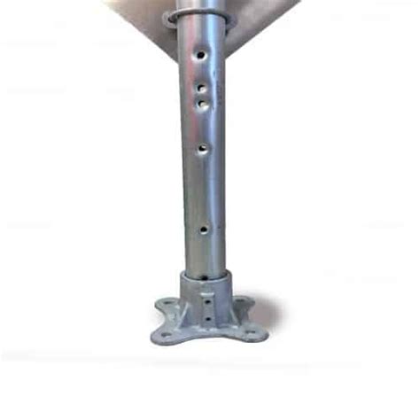 Traffic Sign Post Anchors 2 38 Inch Galvanized Steel Durable