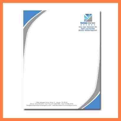 printable letterhead templates company letterhead