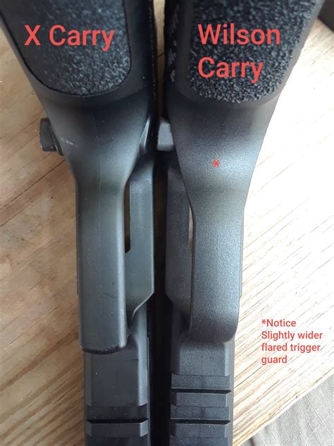 Comparison Sig X Carry Vs Wilson Combat Grip Module And Compact