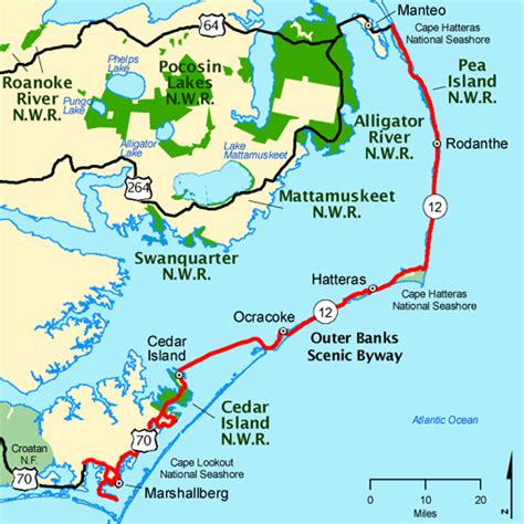 Outterbanks North Carolina Scenic Byway Outer Banks North Carolina