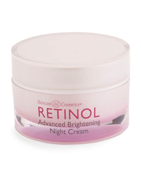 Skincare Cosmetics Retinol Vitamin Enriched Advanced Brightening Night