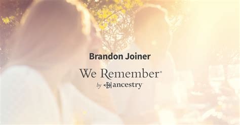 Brandon Joiner Obituary