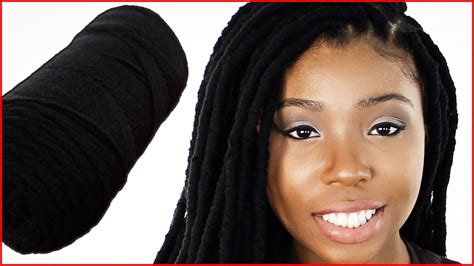 Yarn braids hairstyles have everything we require of a bold, refreshing, and unique look. Yarn Wraps | How To Do Yarn Dreads On Your Own Hair ...