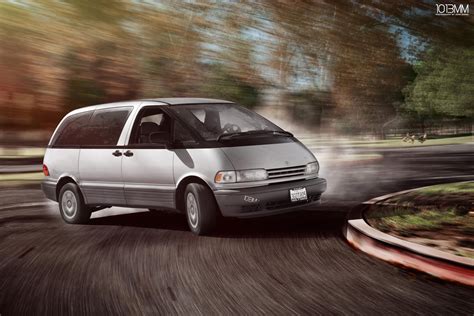 Toyoya Previa Mid Engined Rwd Toyota Previa R Vinyl Performance