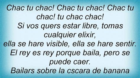 Los Piojos Chac Tu Chac Lyrics Youtube