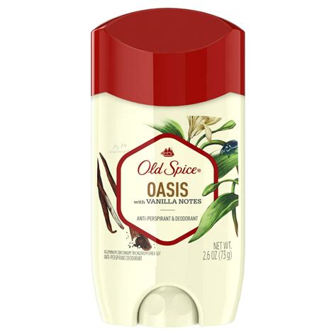 Old Spice Antiperspirant Deodorant For Men Oasis With Vanilla 2 6 Oz