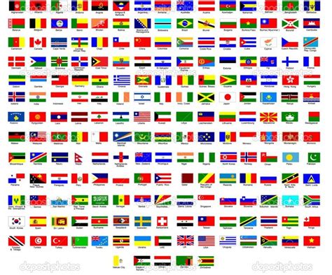 Different Country Flags