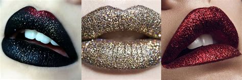 How To Apply Glitter Lips Make Up Actie
