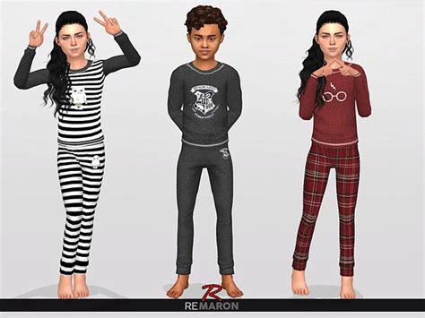 Harry Potter Pants 01 Kids By Remaron At Tsr Sims 4 Updates