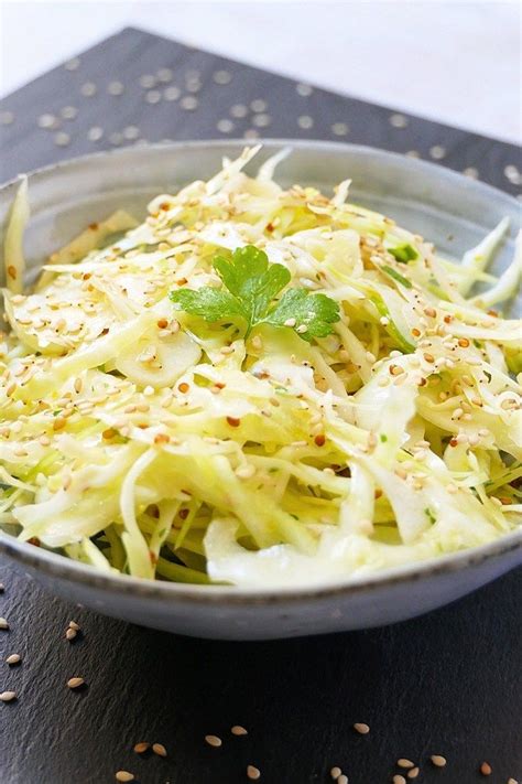 Salade de chou blanc au sésame LA FERME DALICE