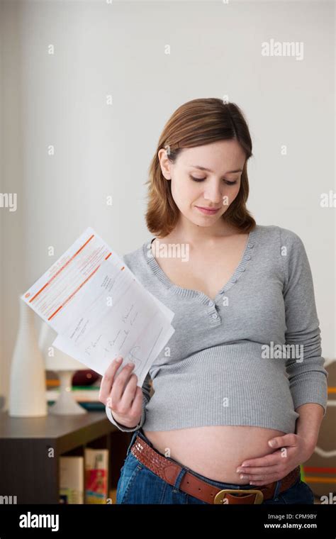 Prescription Pregnant Woman Stock Photo Alamy