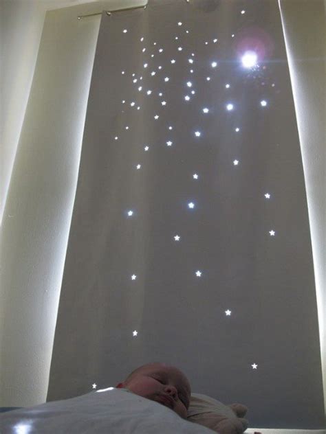 How To Make A Twinkle Curtain Or Roller Blind Do It Yourself Fun Ideas