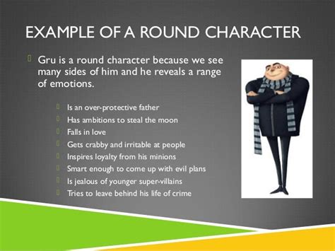 Characterization What Type Of Character Are They
