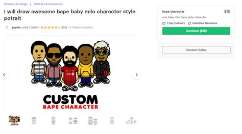 How To Create Your Own Baby Milo Bape Character 2023