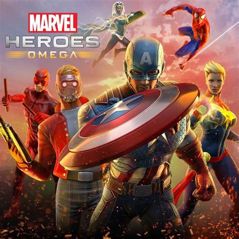 Carátula De Marvel Heroes Omega Para Ps4