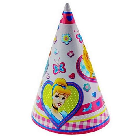 Disney Princess Party Hats Pack Of 8 From Category Party Toys