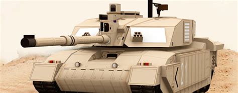Free Papercraft And Paper Model Challenger 2 British Mbt Papercraft