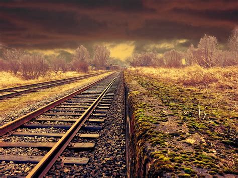 Free Images Landscape Nature Outdoor Technology Track Railway