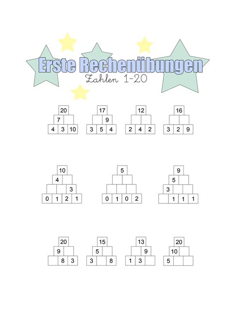 Die erste multiplikation in der 2. Übungsblätter Mathe 1 Klasse Zum Ausdrucken - Ausmalbild.club