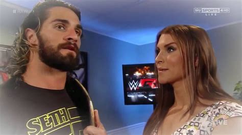 Stephanie Mcmahon And Seth Rollins Feat Triple H The Heart Wants What