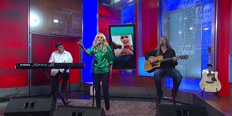 kristen chenoweth performs new song “fathers and daughters” from new album some lessons learned