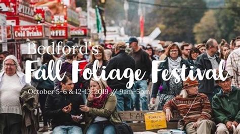 Bedfords Fall Foliage Festival 2019