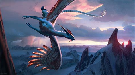 Qjutai Soul Of Winter By Chasestone On Deviantart Dragon Art