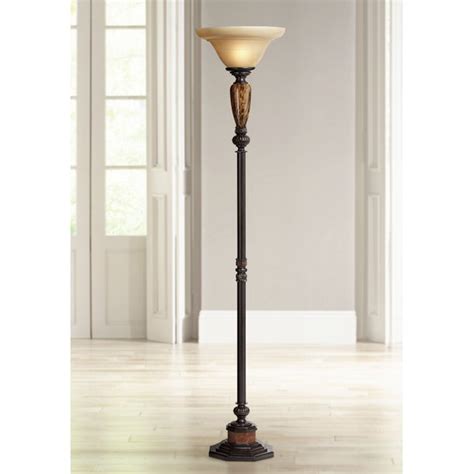 Fashion model before birth of social media. Kathy Ireland Sonnett 72" High Torchiere Floor Lamp ...