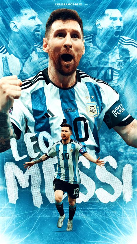 Free Download Lionel Messi Argentina Wallpaper 2022 By Chrisramos4gfx