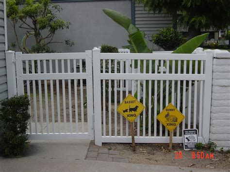 Foot Tall Closed Picket Fence With Gate Yelp