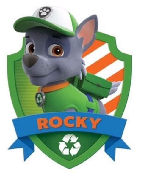 Paw Patrol Rocky Badge