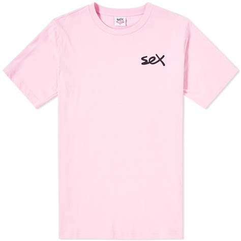 Sex Skateboards Chest Logo Tee Pink End Uk