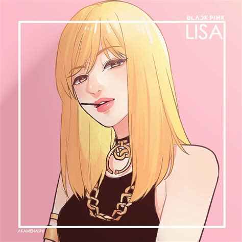 lisa-blackpink-anime-caizla