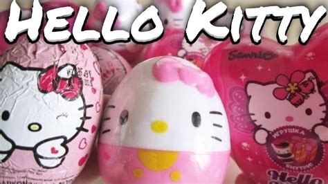 Opening 9 Hello Kitty Surprise Eggs ハローキティ Sanrio Hello Kitty Hd