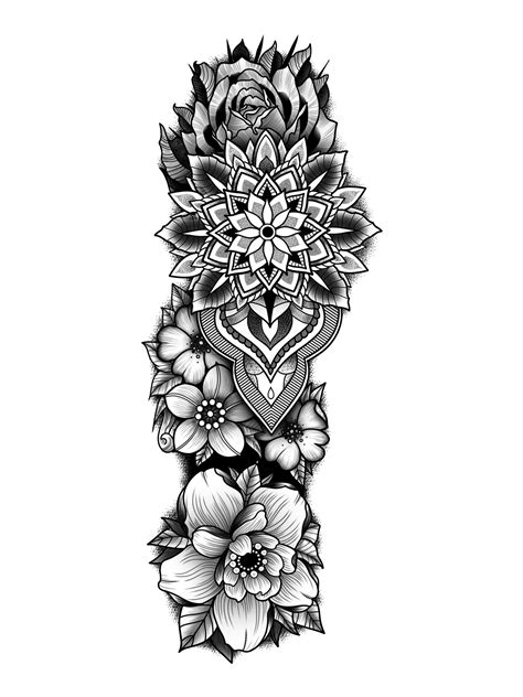 Flower Half Sleeve Tattoo Forearm Best Flower Site