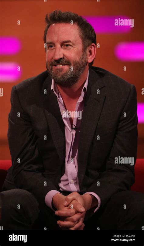 Lee Mack During The Filming For The Graham Norton Show At Bbc