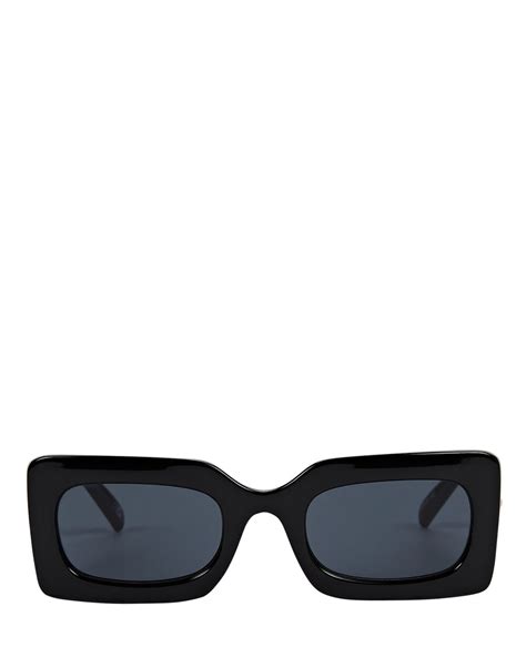 Le Specs Oh Damn Sunglasses In Black Intermix®