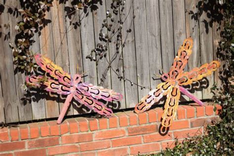 Whimsical Dragonfly Wall Art Outdoor Sculpture For Your Garden Decor