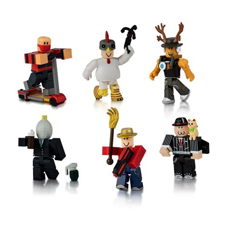 Roblox Action Collection Masters Of Roblox Six Figure Pack Includes