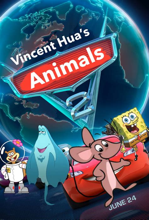 Animals 2 Vincent Hua Style Poster By Allahda On Deviantart