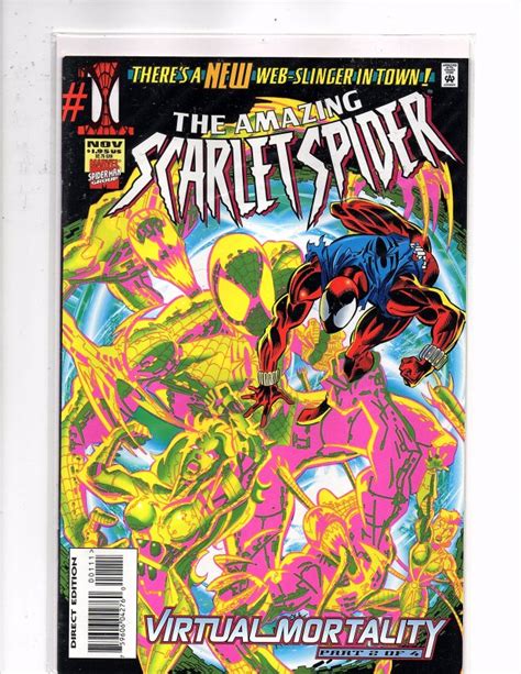 Marvel Comics Amazing Scarlet Spider 1 Mark Bagley Art Venom Carnage