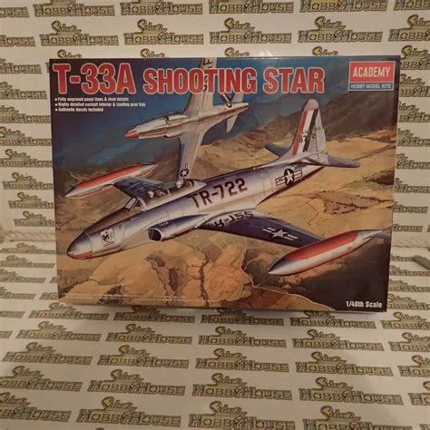 Academy 148 Scale T 33a Shooting Star Plastic Model Kit Sabes
