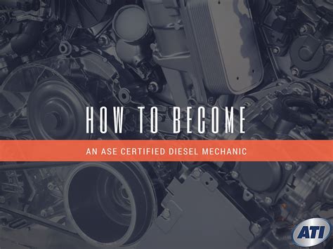 How To Become An Ase Certified Diesel Mechanic Advanced Technology