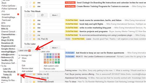 How To Change Label Colors In Gmail Murnia