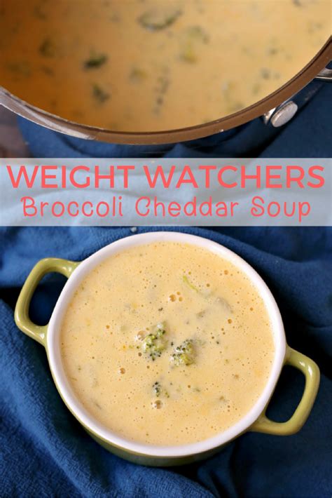 Weight Watchers Friendly Broccoli Cheddar Soup 2 Smartpoints